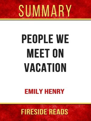 cover image of Summary of People We Meet On Vacation by Emily Henry
